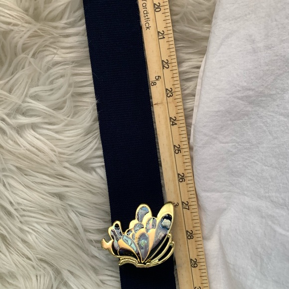 Vintage butterfly stretchy belt - Picture 10 of 11